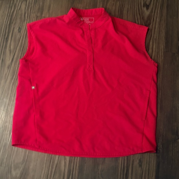 Figs Tops - Figs Hot Pink Shirt